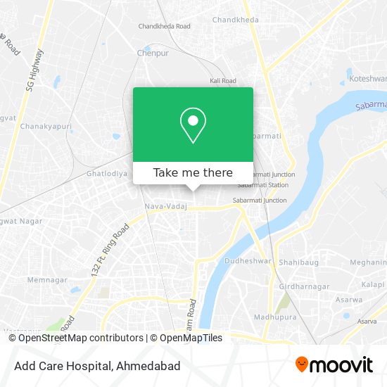 Add Care Hospital map