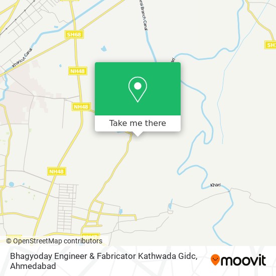 Bhagyoday Engineer & Fabricator Kathwada Gidc map