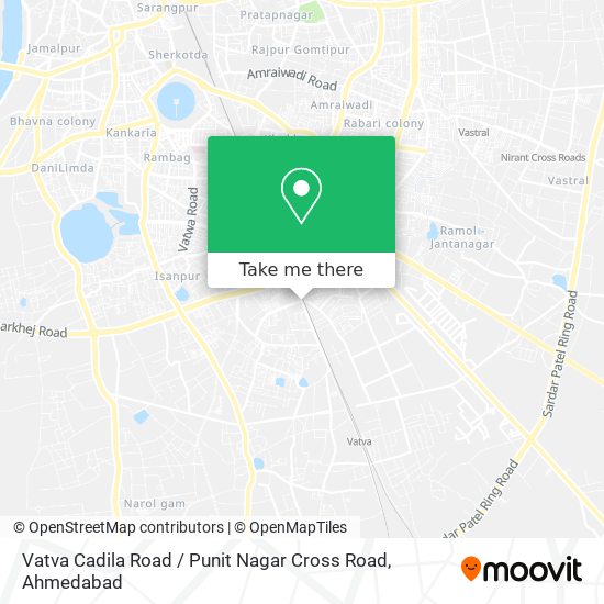 Vatva Cadila Road / Punit Nagar Cross Road map