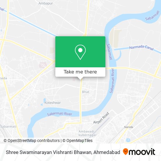 Shree Swaminarayan Vishranti Bhawan map