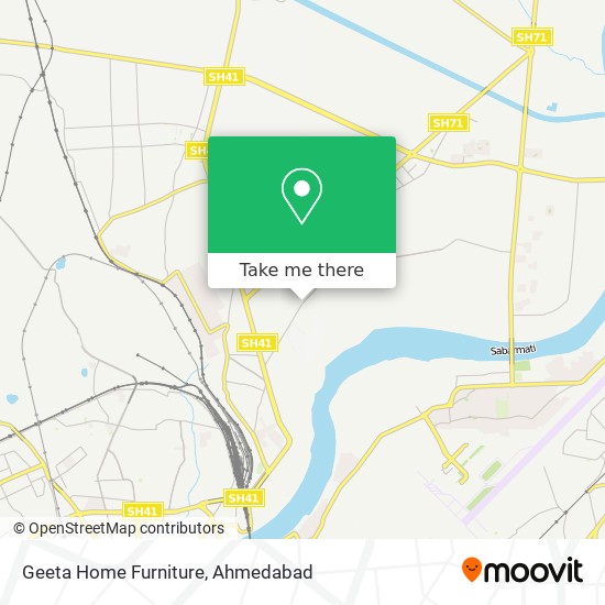 Geeta Home Furniture map