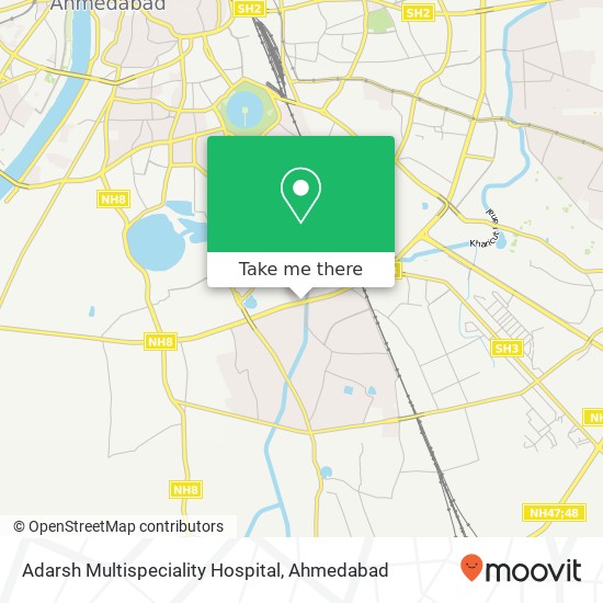 Adarsh Multispeciality Hospital map