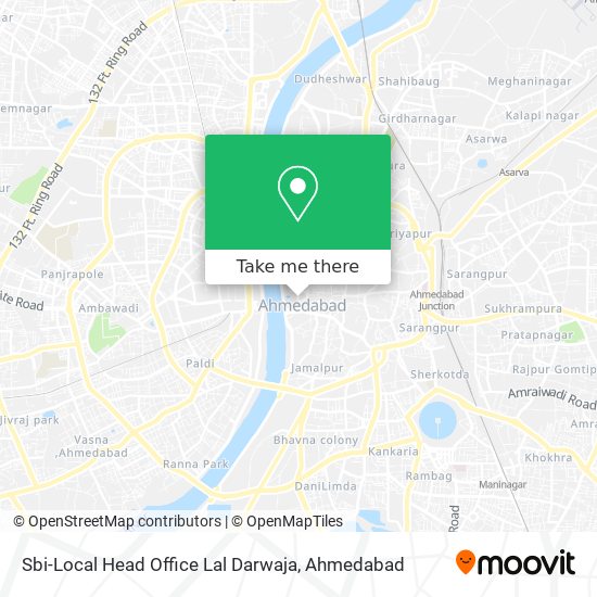 Sbi-Local Head Office Lal Darwaja map