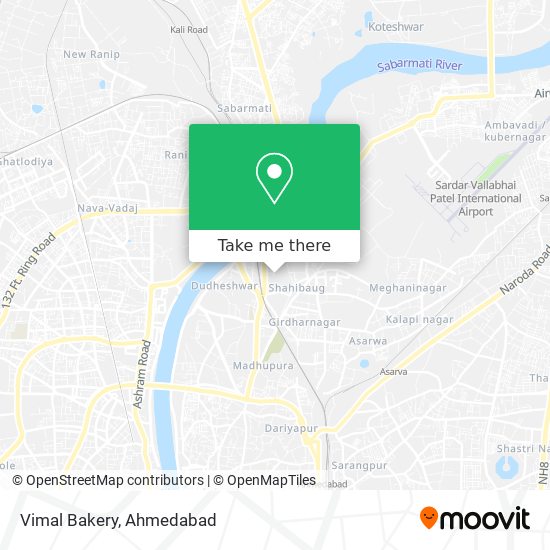 Vimal Bakery map