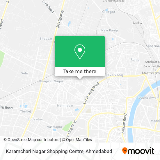 Karamchari Nagar Shopping Centre map