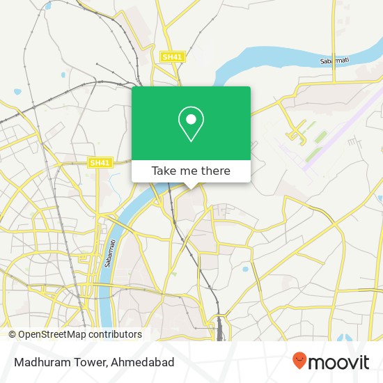 Madhuram Tower map