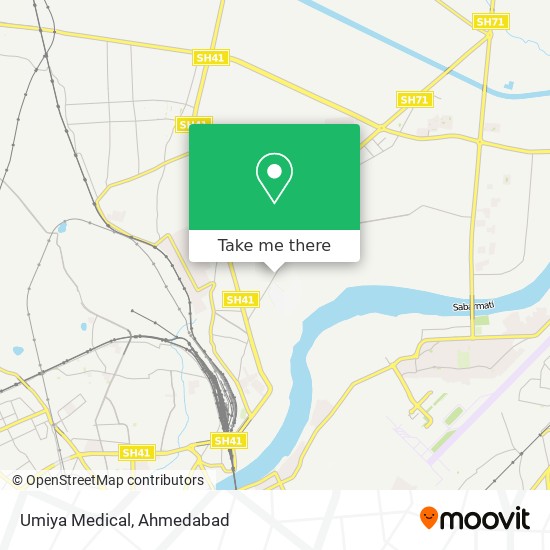 Umiya Medical map