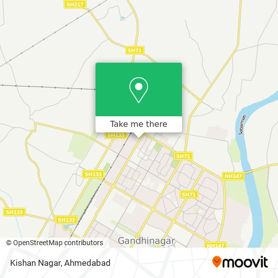 Kishan Nagar map