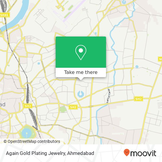 Again Gold Plating Jewelry map