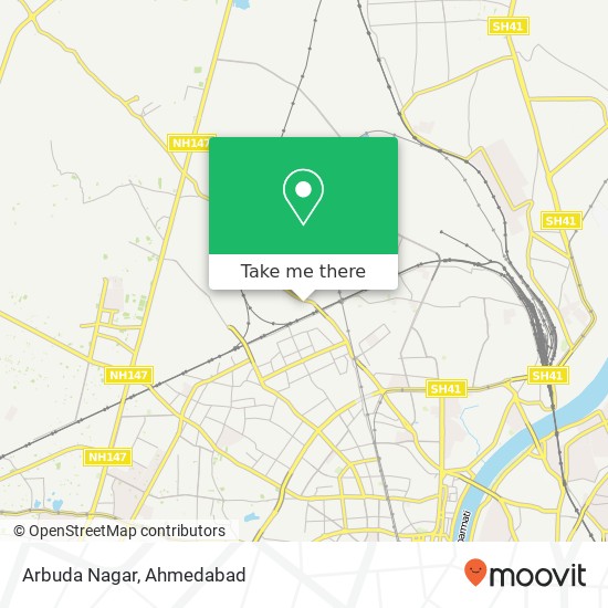 Arbuda Nagar map