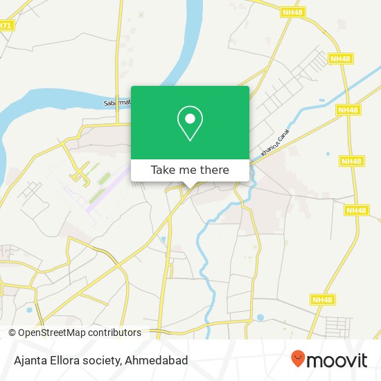 Ajanta Ellora society map
