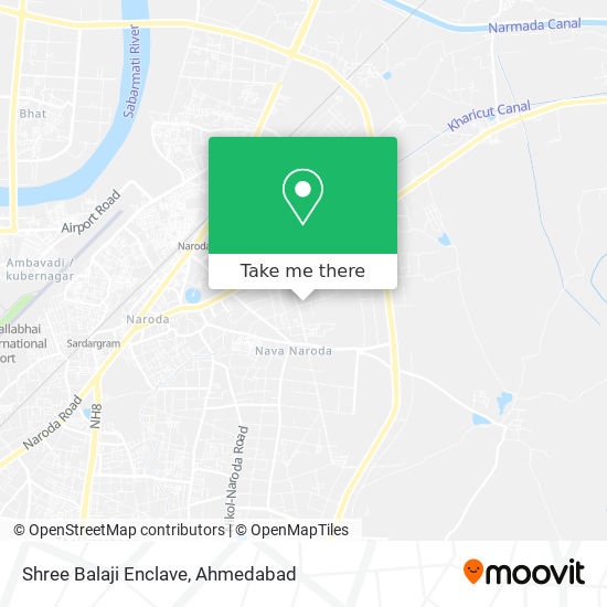 Shree Balaji Enclave map