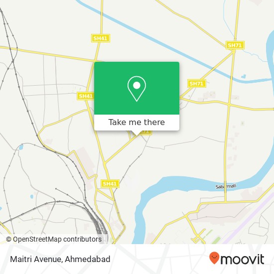 Maitri Avenue map