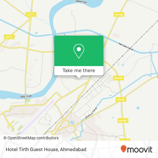 Hotel Tirth Guest House map