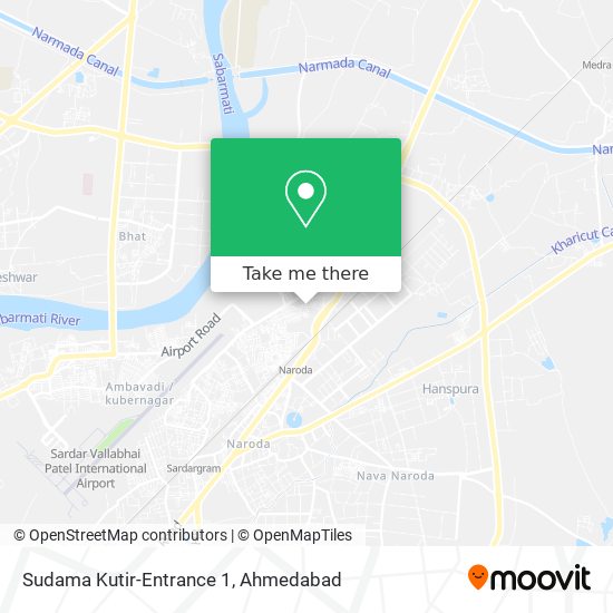 Sudama Kutir-Entrance 1 map