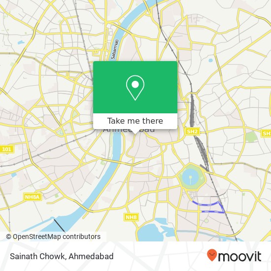 Sainath Chowk map