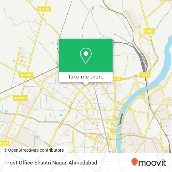 Post Office-Shastri Nagar map