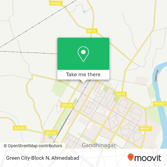 Green City-Block N map