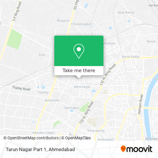 Tarun Nagar Part 1 map