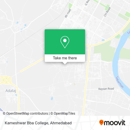 Kameshwar Bba College map