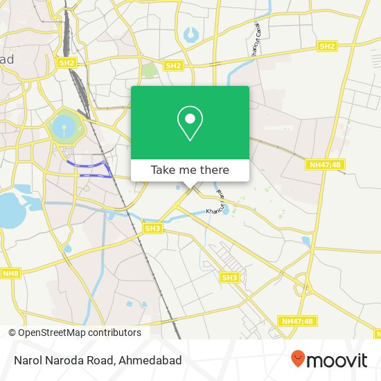 Narol Naroda Road map