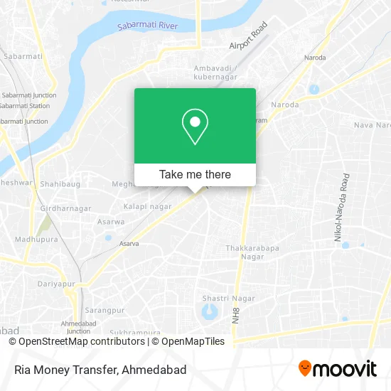 Ria Money Transfer map