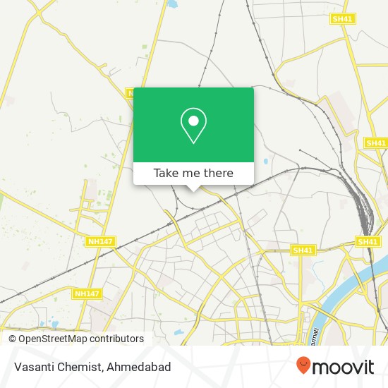 Vasanti Chemist map