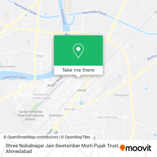 Shree Nobalnagar Jain Swetamber Murti Pujak Trust map