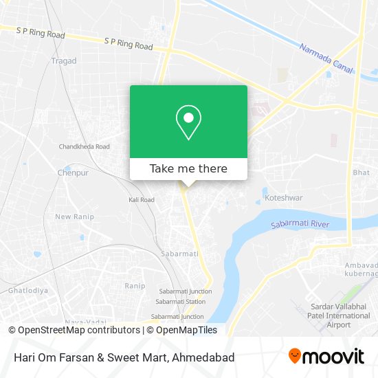 Hari Om Farsan & Sweet Mart map