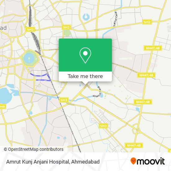 Amrut Kunj Anjani Hospital map