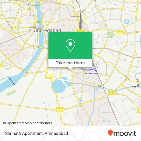 Shrinath Apartment map