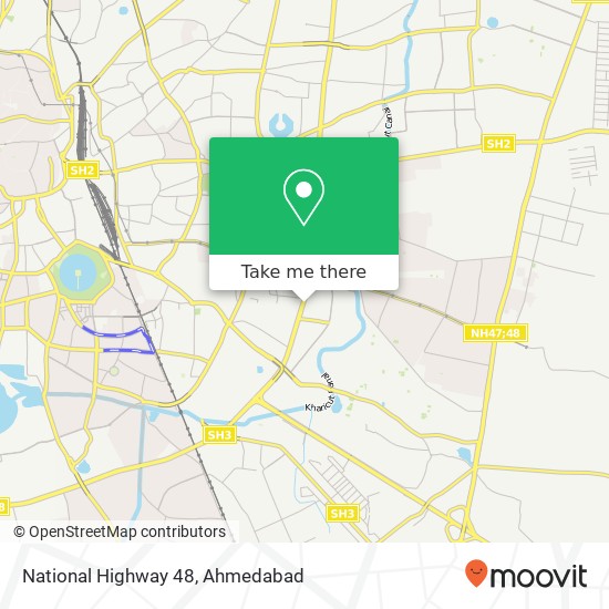 National Highway 48 map