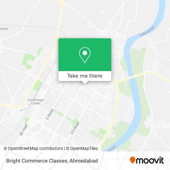 Bright Commerce Classes map