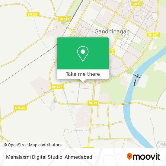 Mahalaxmi Digital Studio map