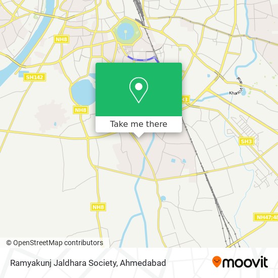 Ramyakunj Jaldhara Society map