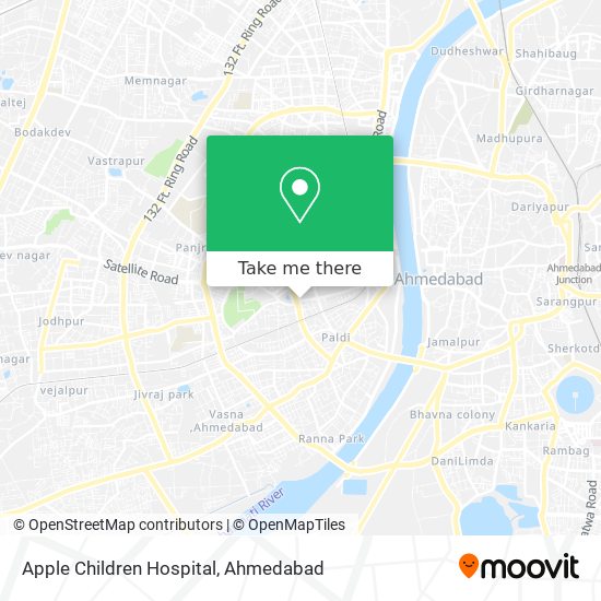 Apple Children Hospital map