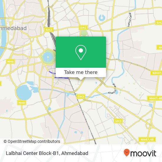 Lalbhai Center Block-B1 map
