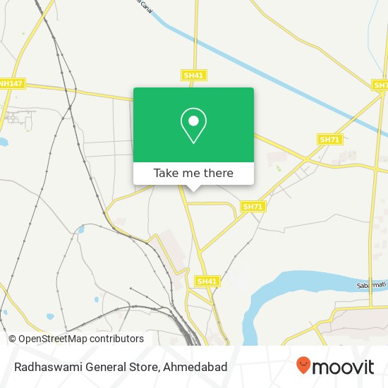 Radhaswami General Store map
