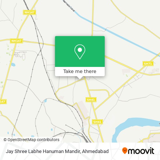 Jay Shree Labhe Hanuman Mandir map