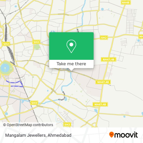 Mangalam Jewellers map