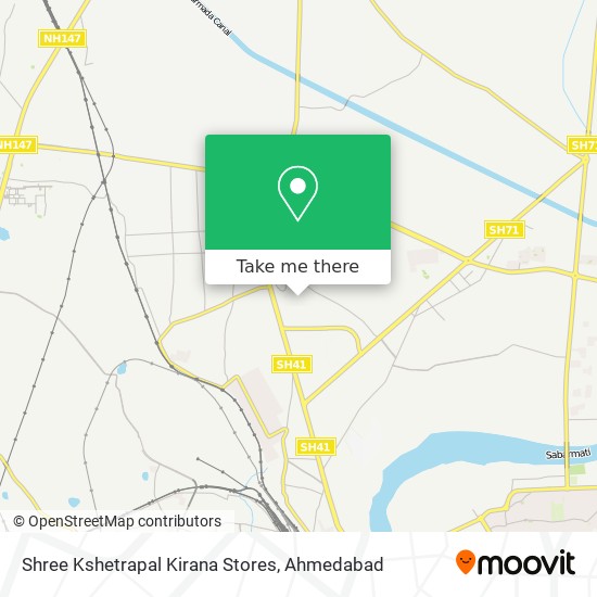 Shree Kshetrapal Kirana Stores map