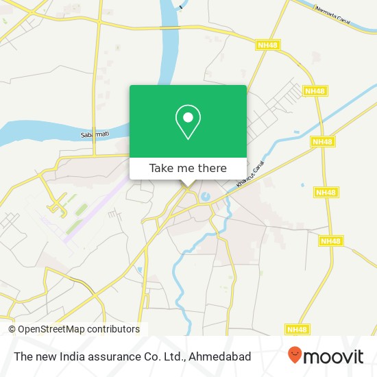 The new India assurance Co. Ltd. map