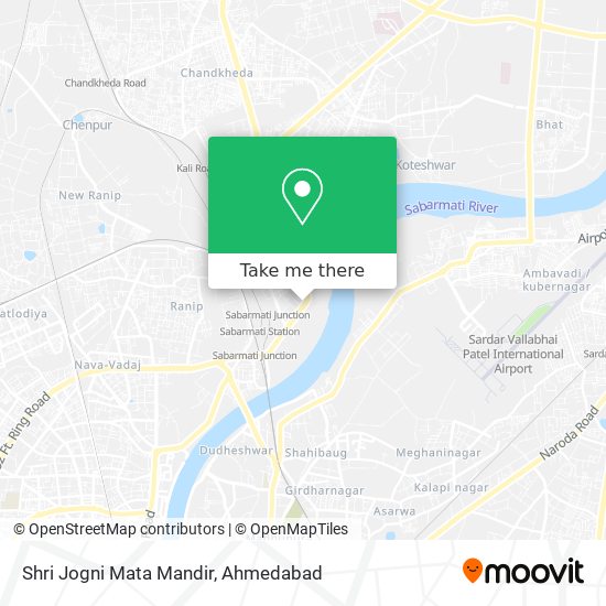 Shri Jogni Mata Mandir map