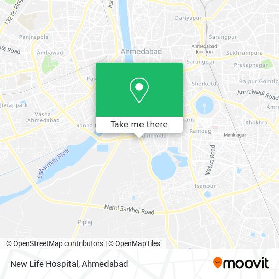 New Life Hospital map