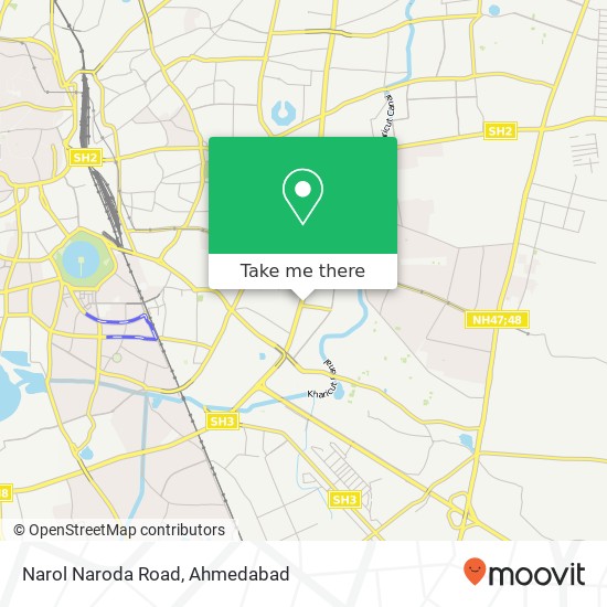Narol Naroda Road map
