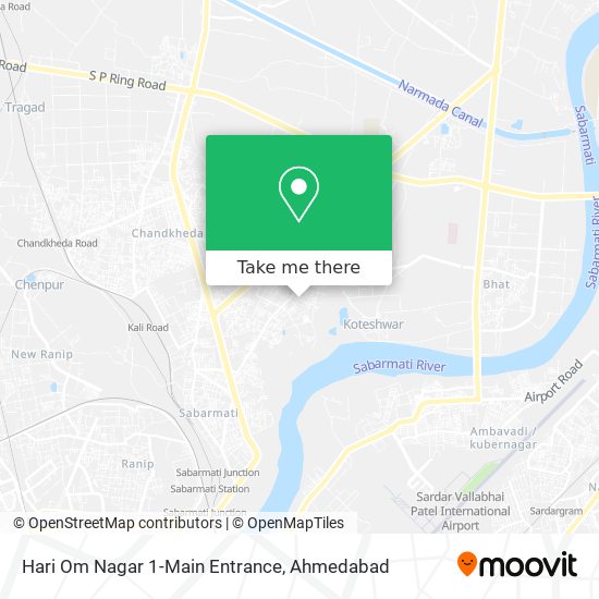 Hari Om Nagar 1-Main Entrance map