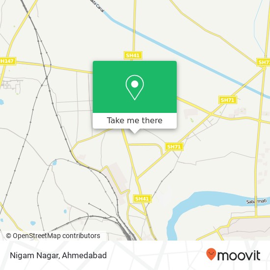 Nigam Nagar map