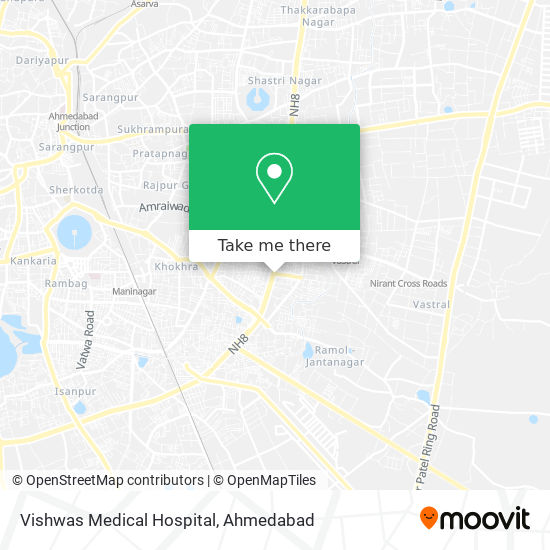 Vishwas Medical Hospital map