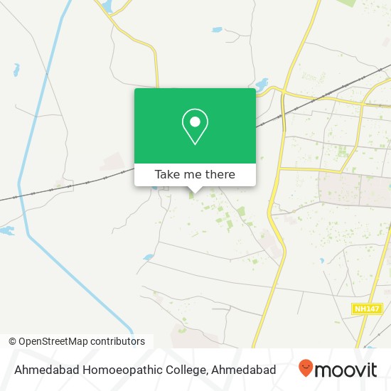Ahmedabad Homoeopathic College map