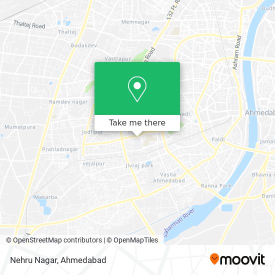 Nehru Nagar map